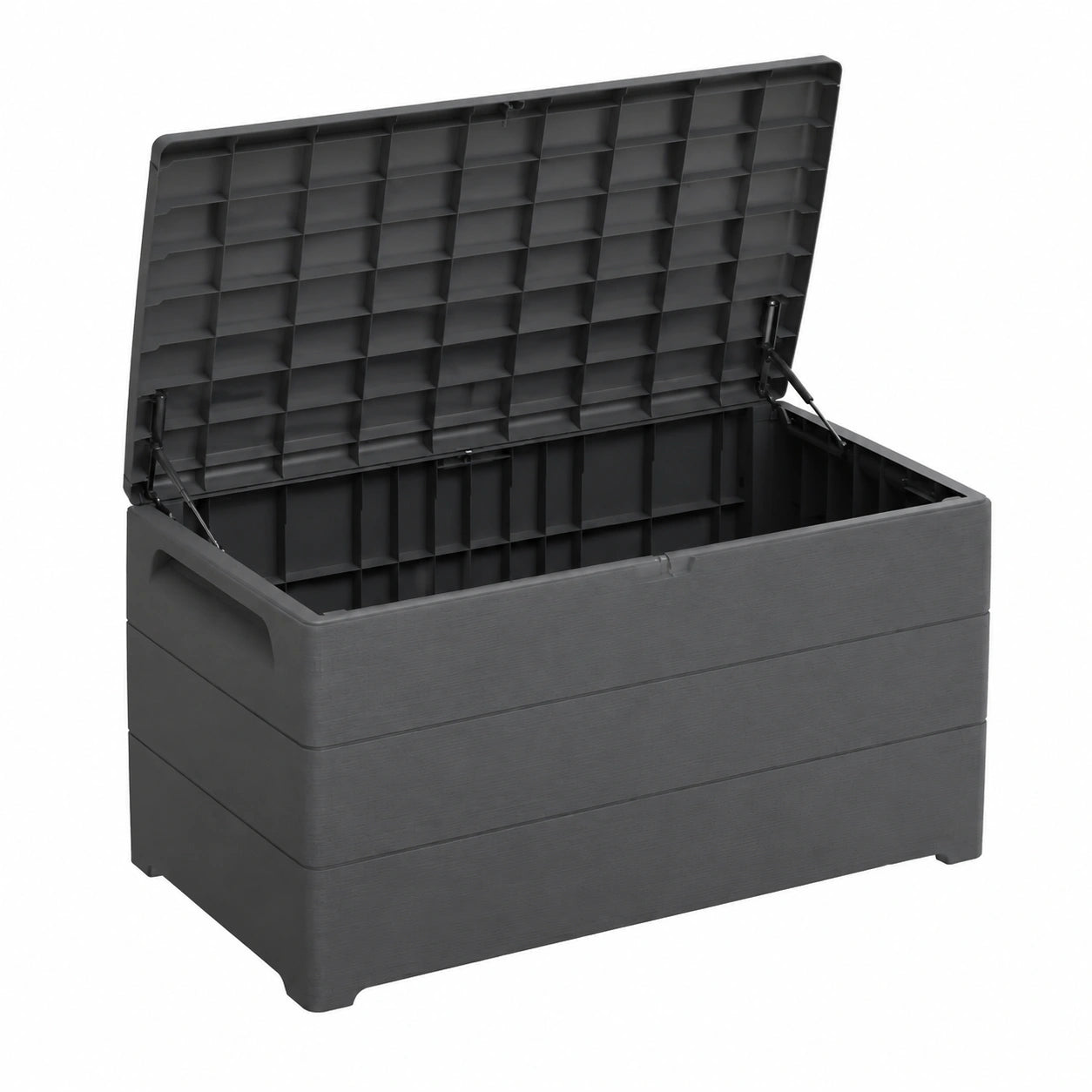 Baule in PVC Duramax 129,5 × 70 × 62,5 cm, colore Grigio, 416 litri