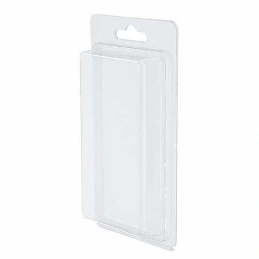 Industrial, Scatole Blister Auto-Chiusura Grandi, 100 Pz, Interno 145 × 77 × 15 mm, Esterno 180 × 90 × 25, Scatole Trasparenti PVC
