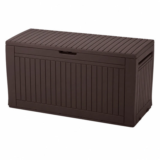 Keter 227420 Baule Comfy, Marrone, 117 × 9 x 53 cm, 270 L