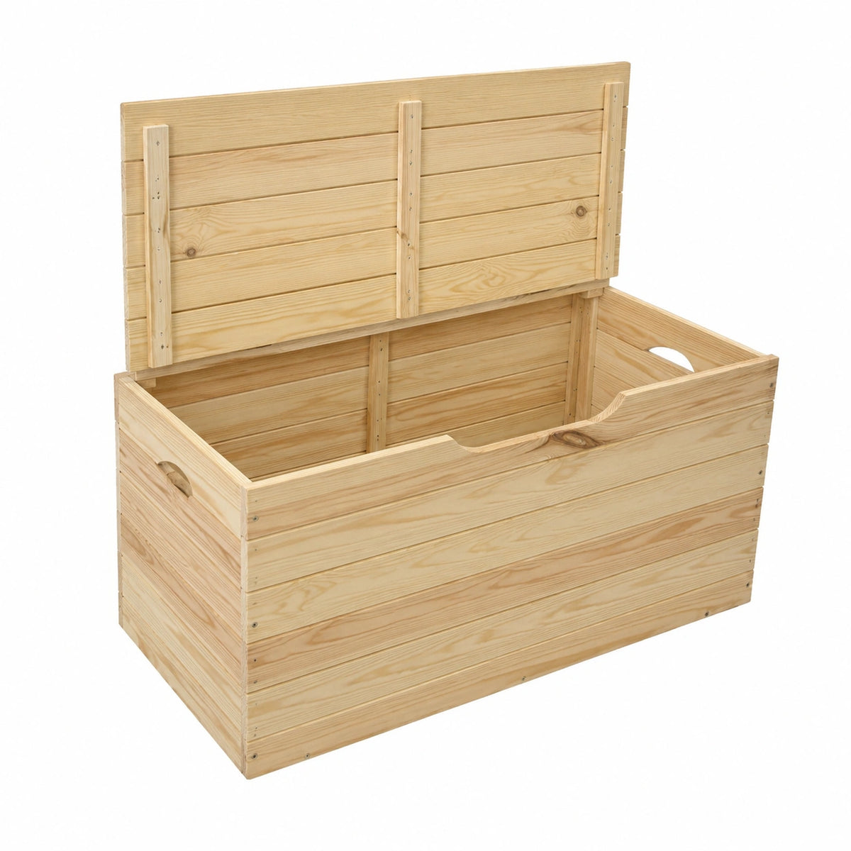 Blinky 7971710 Cassapanca Legno Tulipano con Coperchio, 100 × 40 × 50 cm