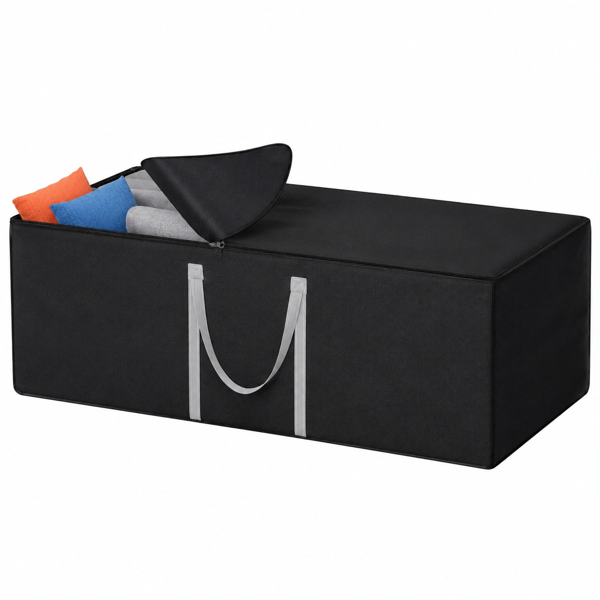 Borsa Cuscini da Esterno, Borsa per Albero di Natale Grande Borsa Portaoggetti per Mobili da Esterno con Maniglie, Tessuto Oxford 420D Impermeabile